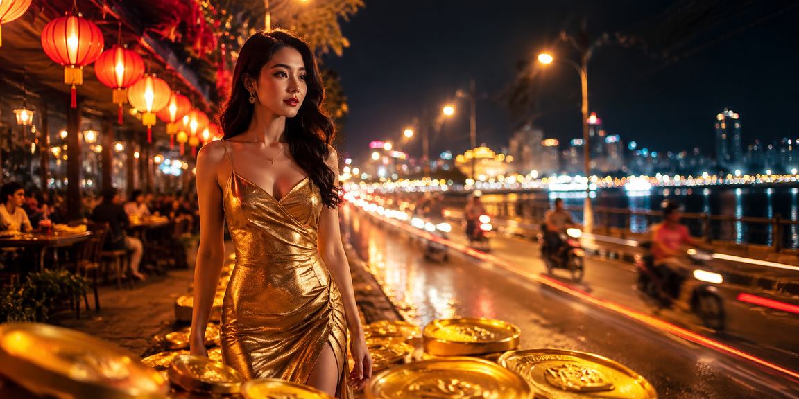 Quán cà phê sang trọng tại Vũng Tàu nơi khách hàng VIP thưởng thức cà phê và kiểm tra kết quả xổ số